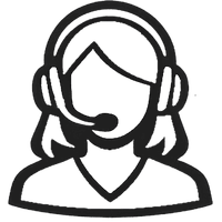Icono de atención al cliente